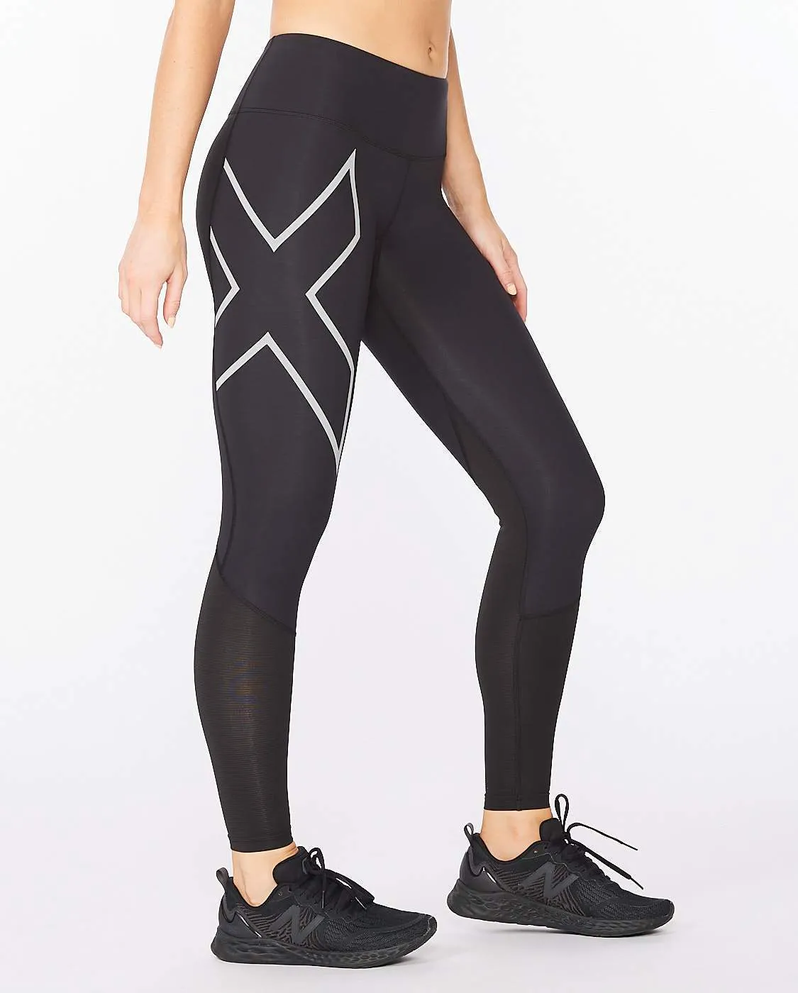 2XU Women's Aero Vent Mid-Rise Compression Tights