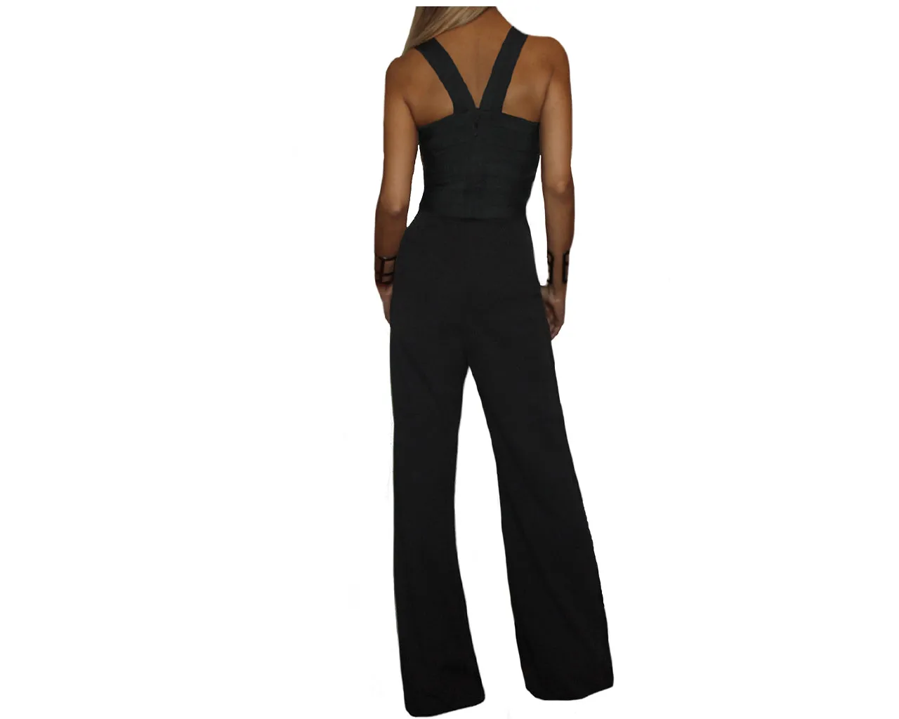 42 Black & Gold Jumpsuit - The Park Avenue