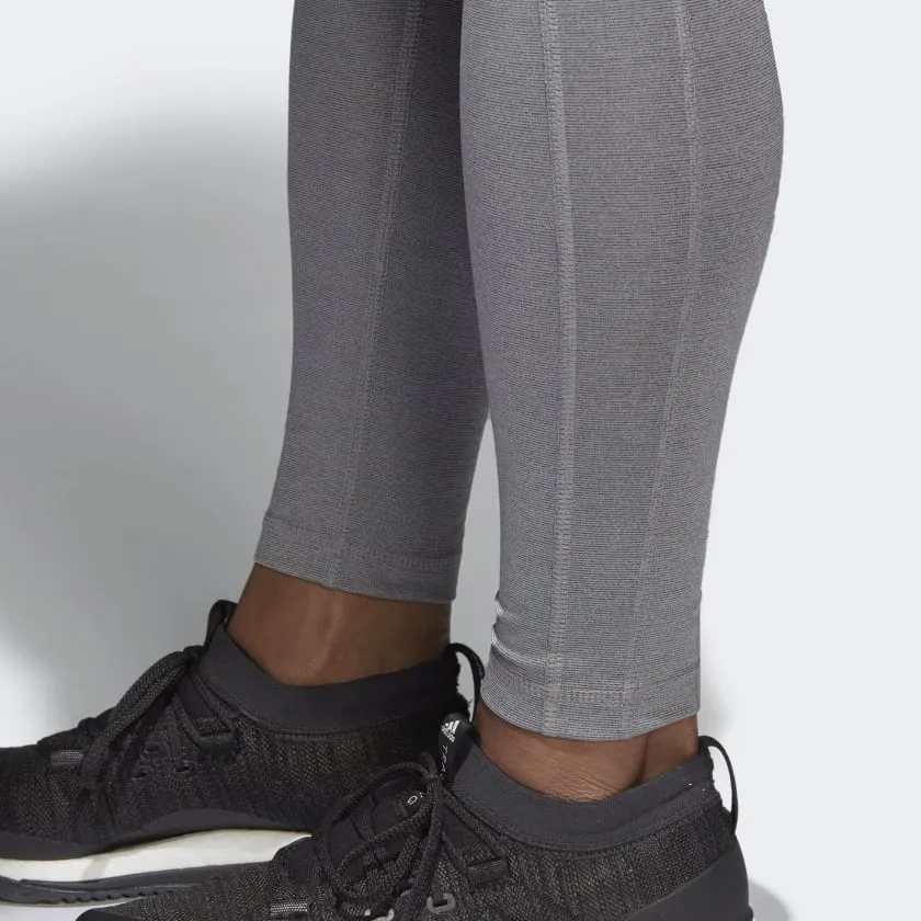 Adidas Believe This High-Rise Heathered Tights Black/Grey CV8427