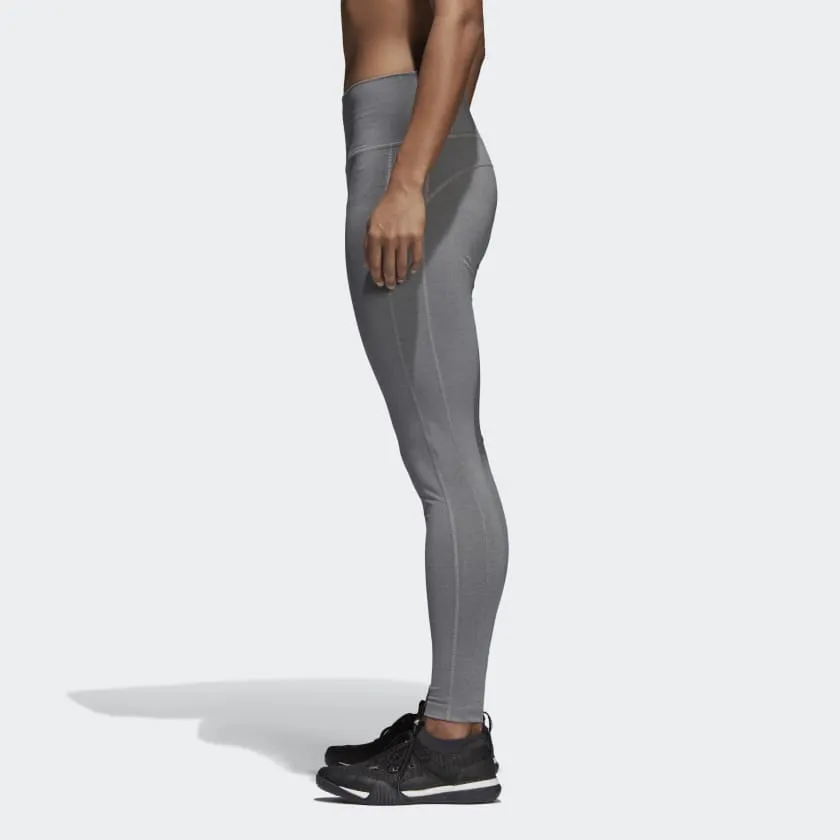 Adidas Believe This High-Rise Heathered Tights Black/Grey CV8427