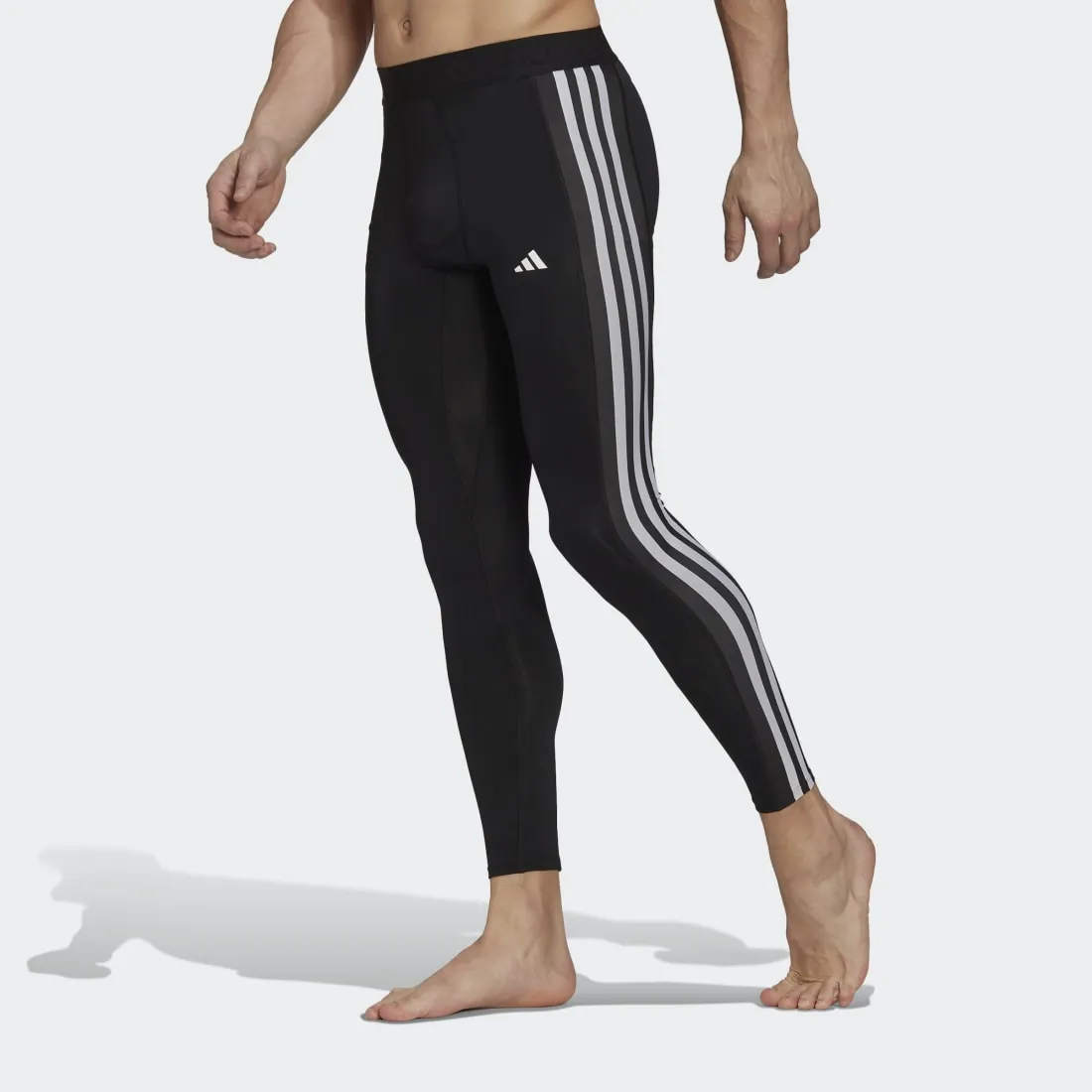 adidas Techfit 3-Stripes Training Men's long Tights