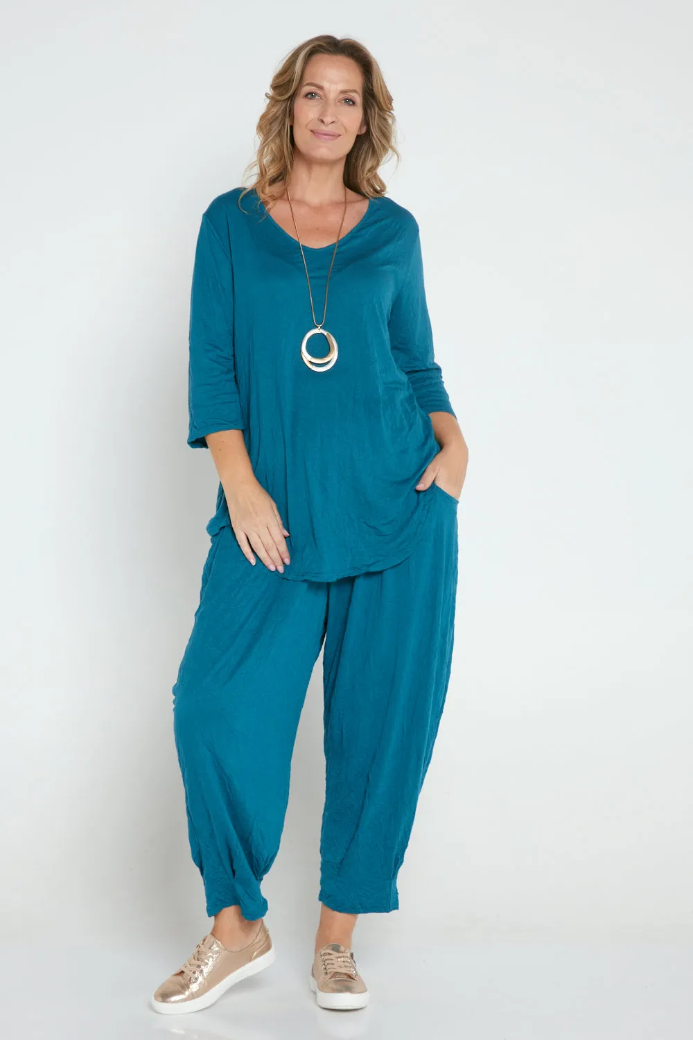 Alisha Pants - Teal