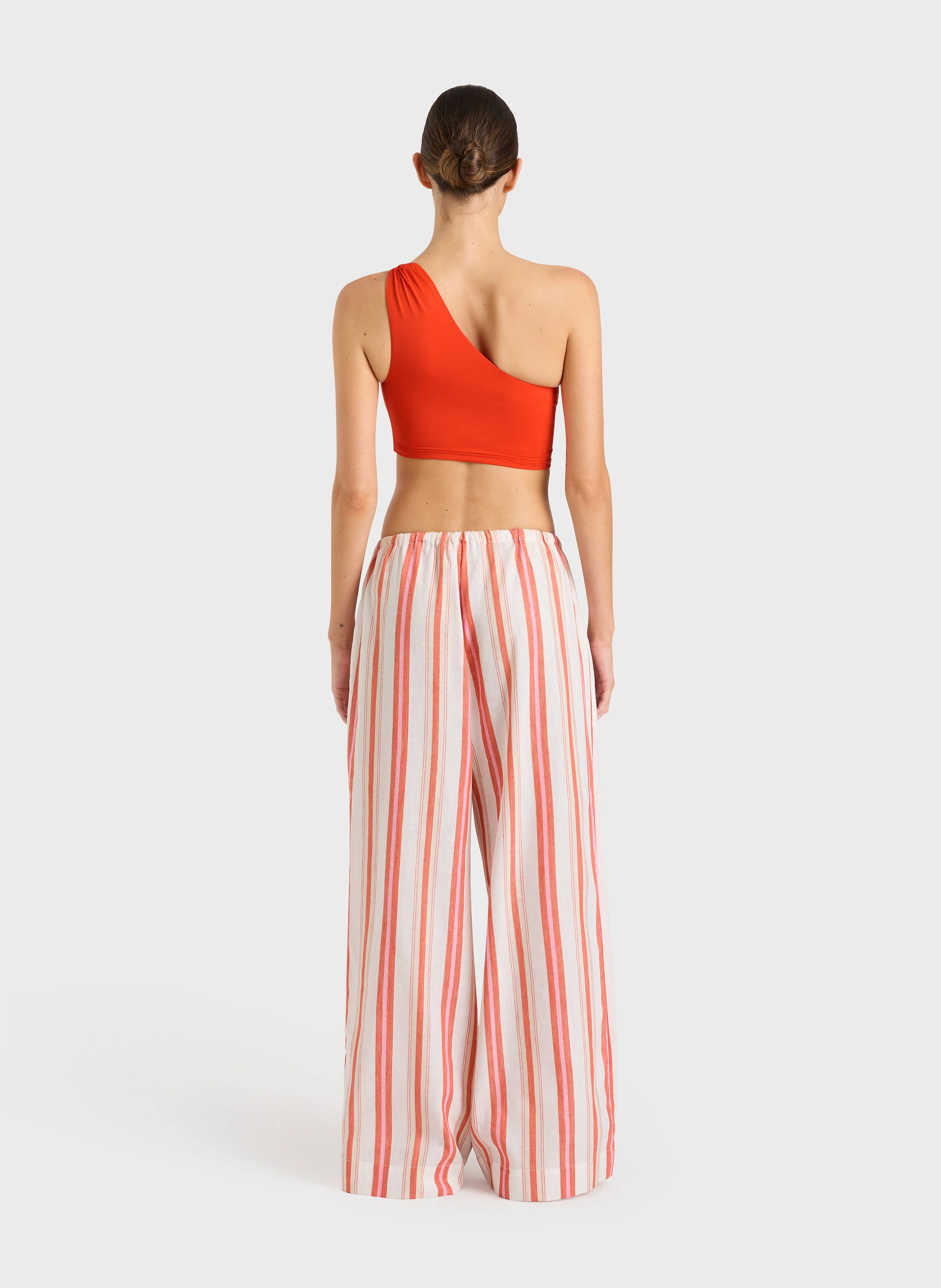 Arezzo Drawstring Pant - Watermelon