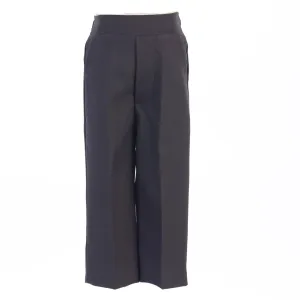 Big Boys Charcoal Elastic Special Occasion Long Dress Pants 8-14