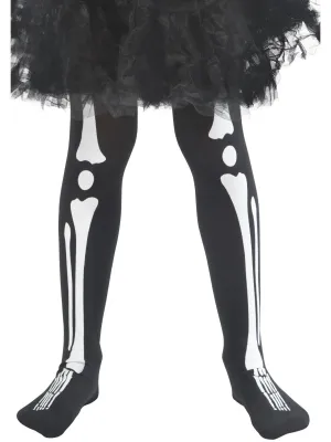 Black Skeleton Tights