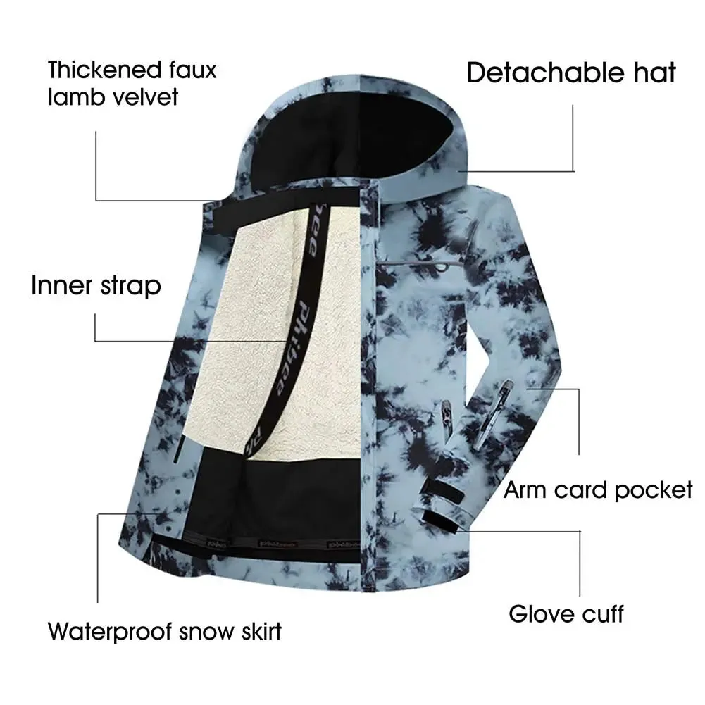 Boys' Ski Snowboarding Snow Jacket