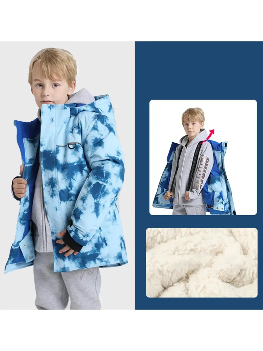 Boys' Ski Snowboarding Snow Jacket