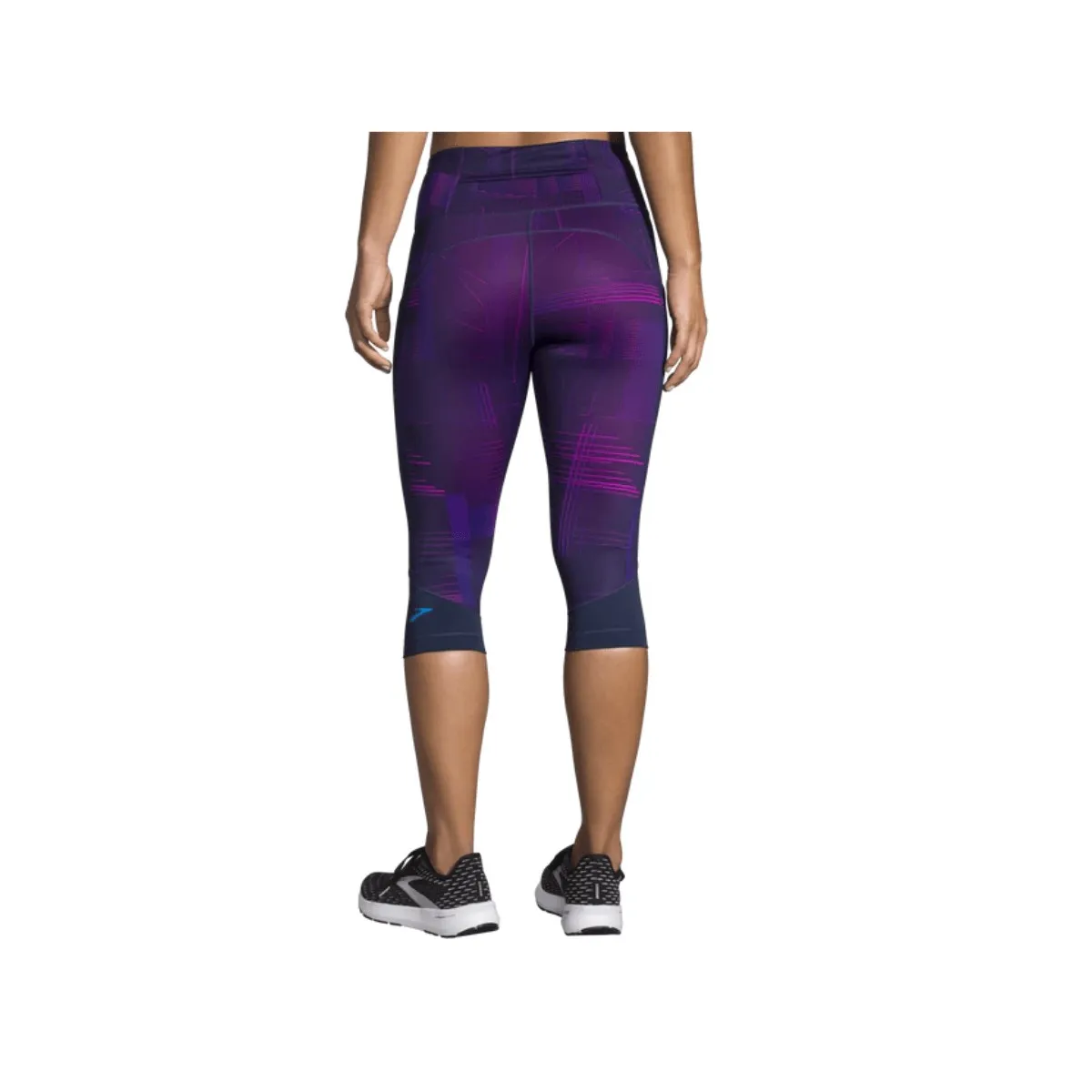 Brooks Method 1/2 Crop Tights Purple Women