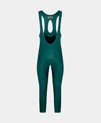 CAFE DU CYCLISTE Marie Winter Bib Tights - Alpine Green