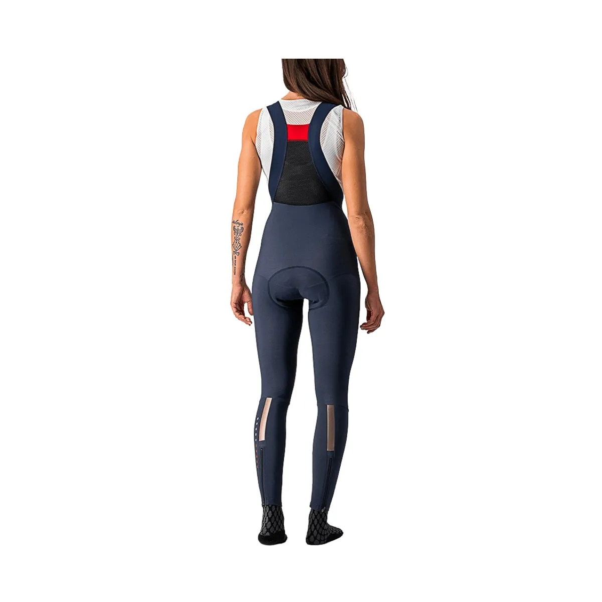 Castelli Sorprasso Ros Bib Tights Blue Bronce Woman