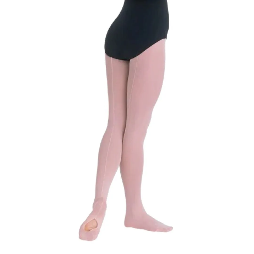 Child TotalStretch Mesh Backseam Convertible Tights - TBT