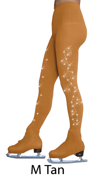 Chloe Noel 8832 Over Boot Swirls 2 Tights Youth