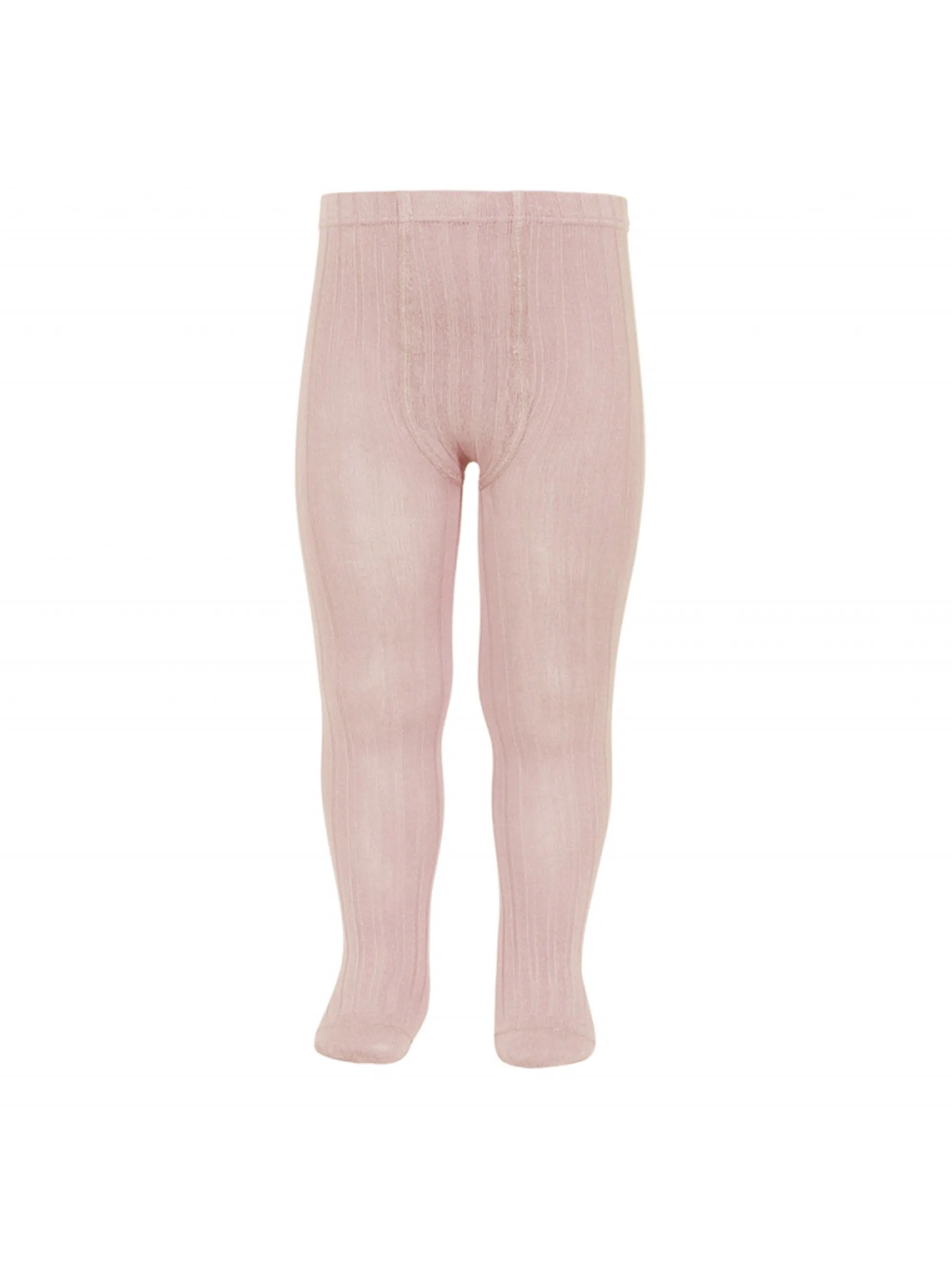 CÓNDOR Ribbed Stockings light pink