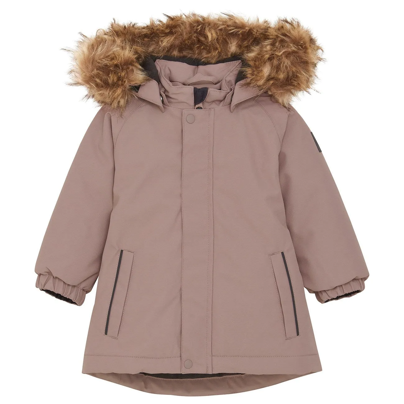 Color Kids Antler Parka w. Fake Fur