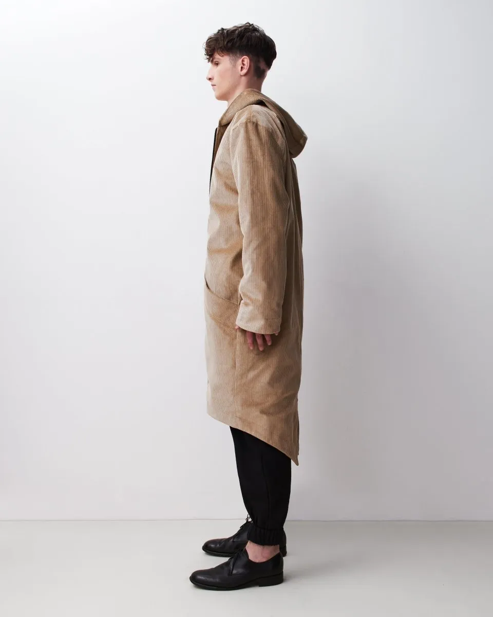 Corduroy Parka : Beige