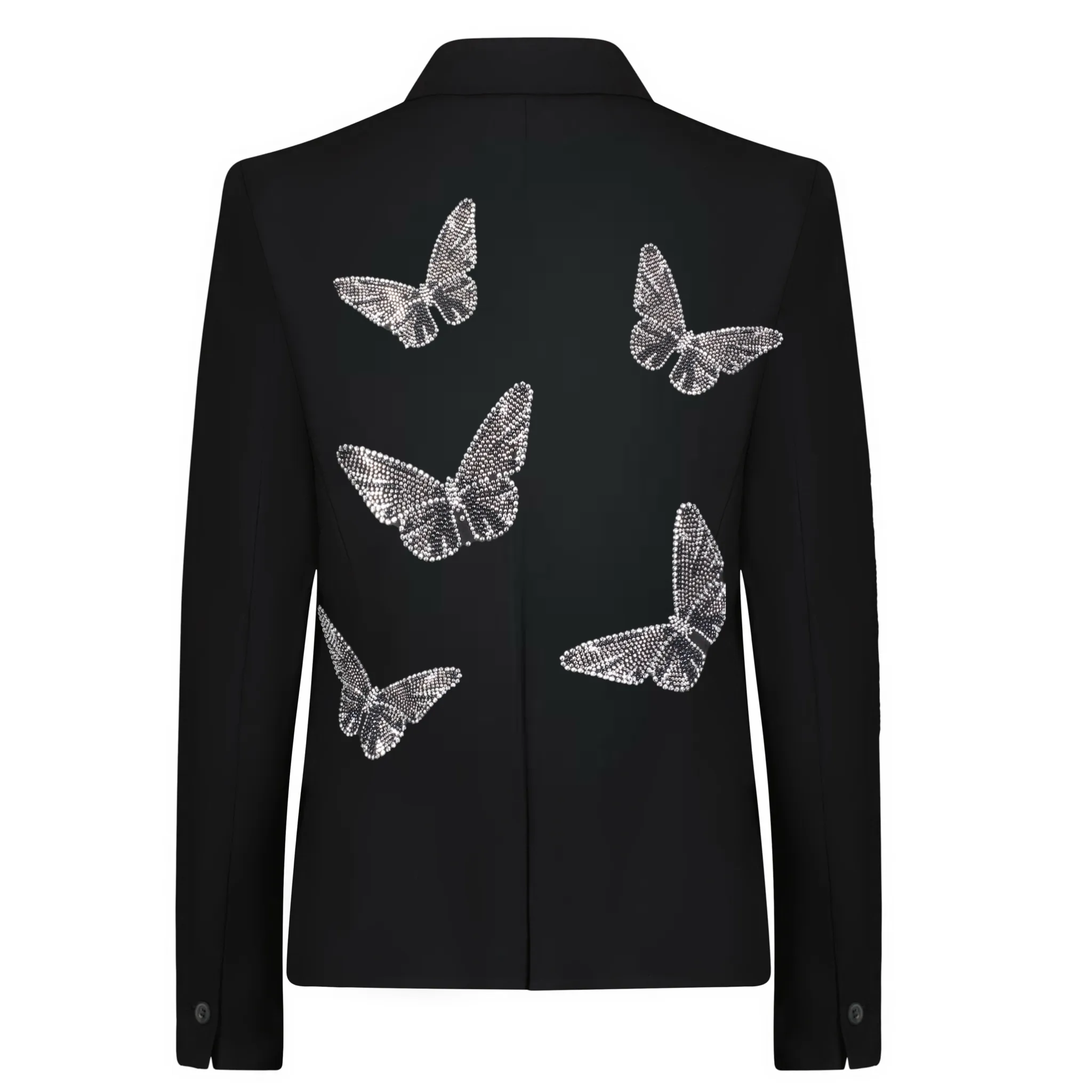 Crystals Butterflies Blazer