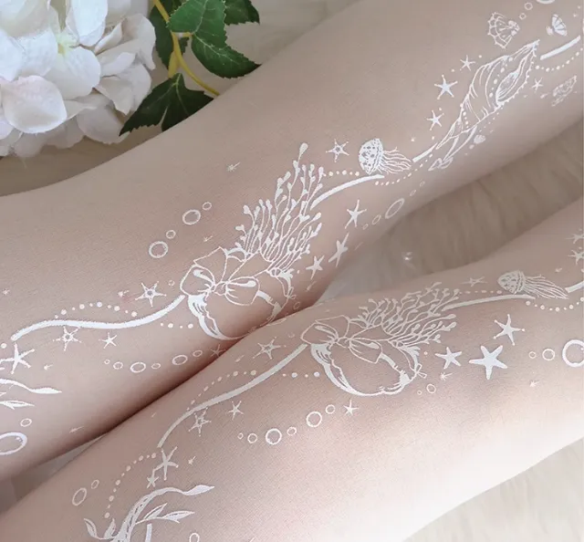 Deep Sea Story Tights