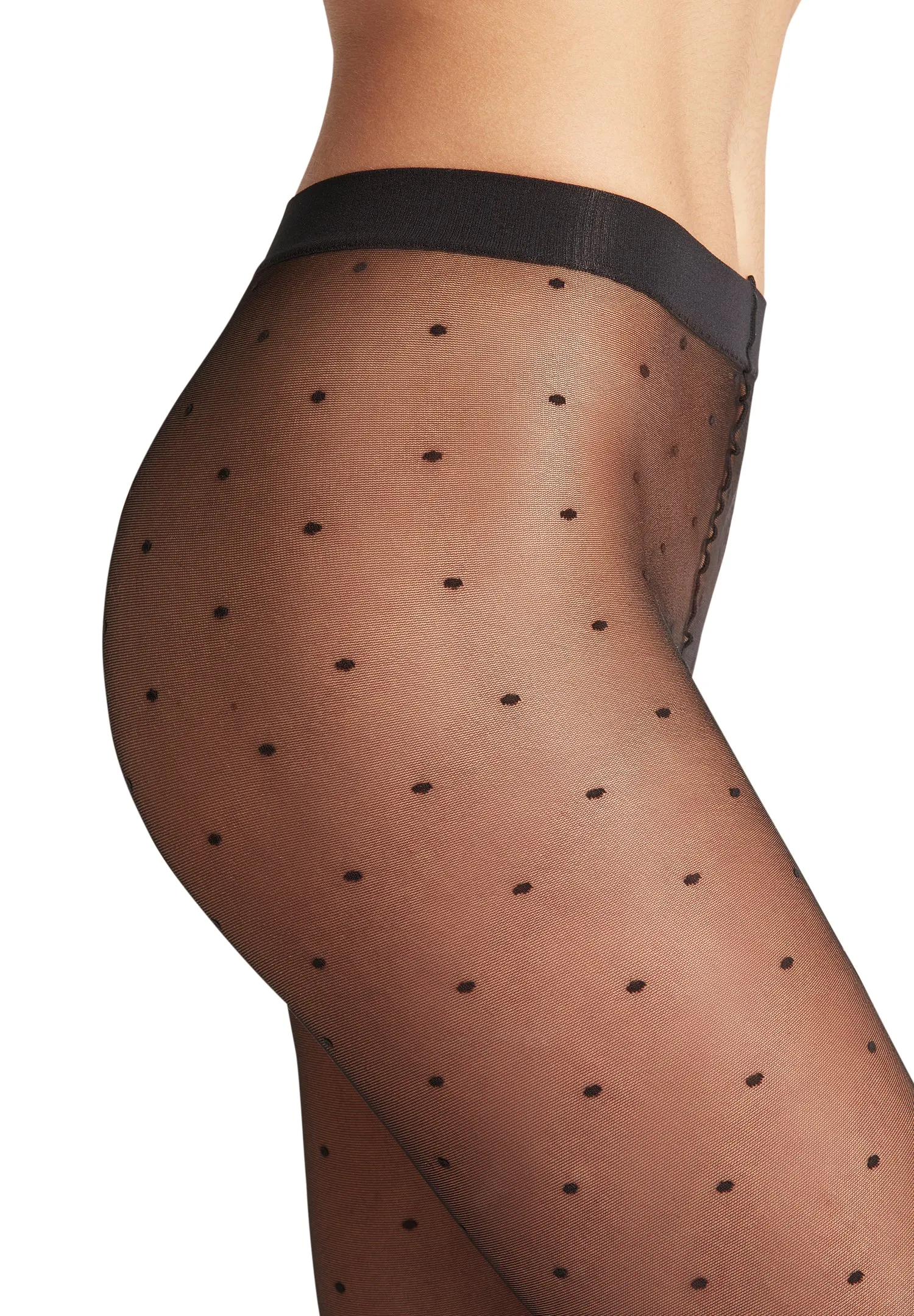 Dot Tight Dot Sheer Tight | Black 40685-3009