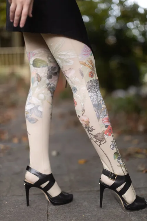 Dragees Printed Tights