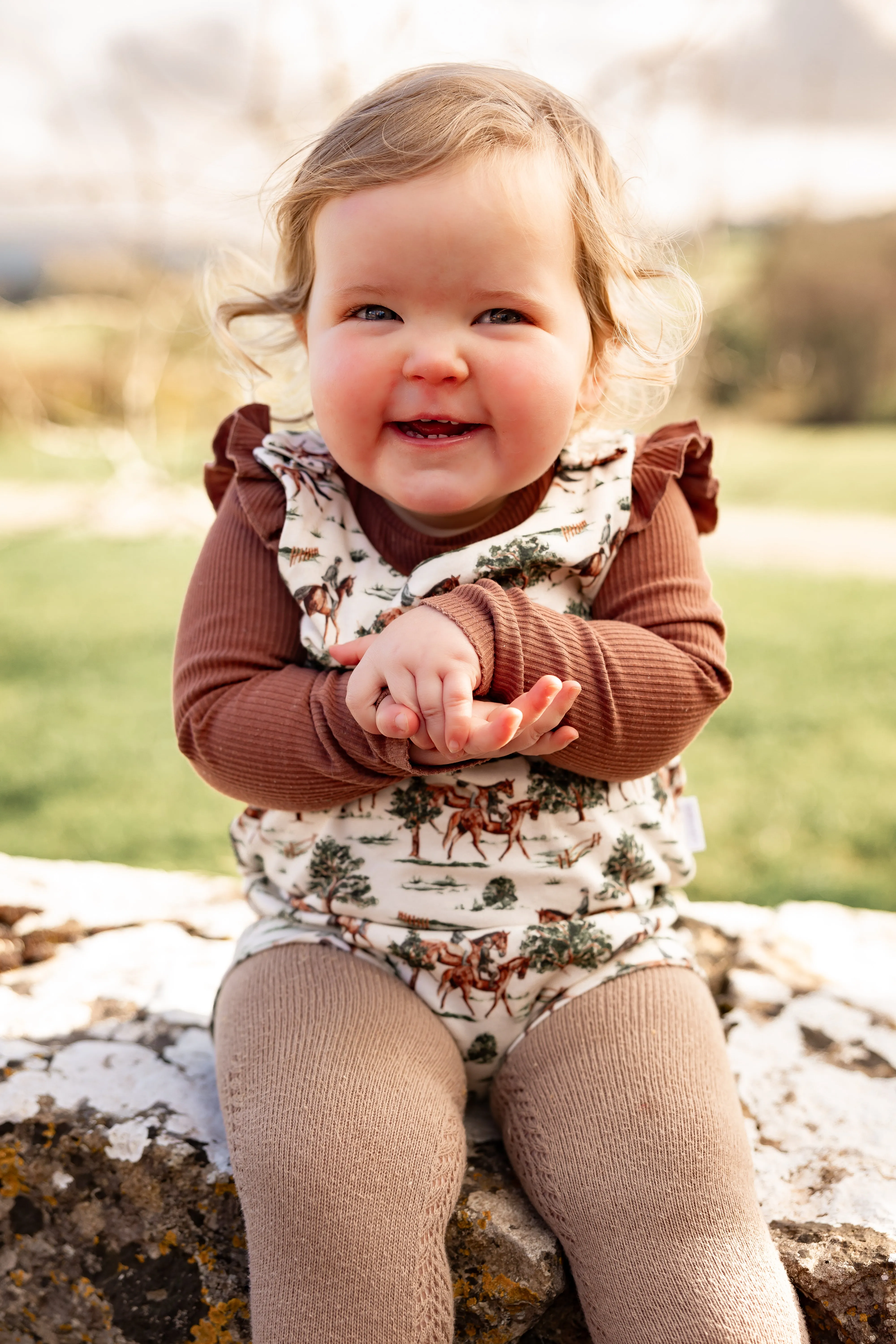 Equestrian Bloomer Romper