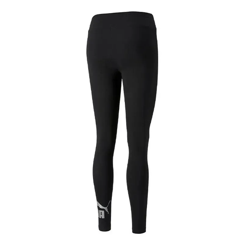 ESS  Metallic Leggings Puma Black-Silver