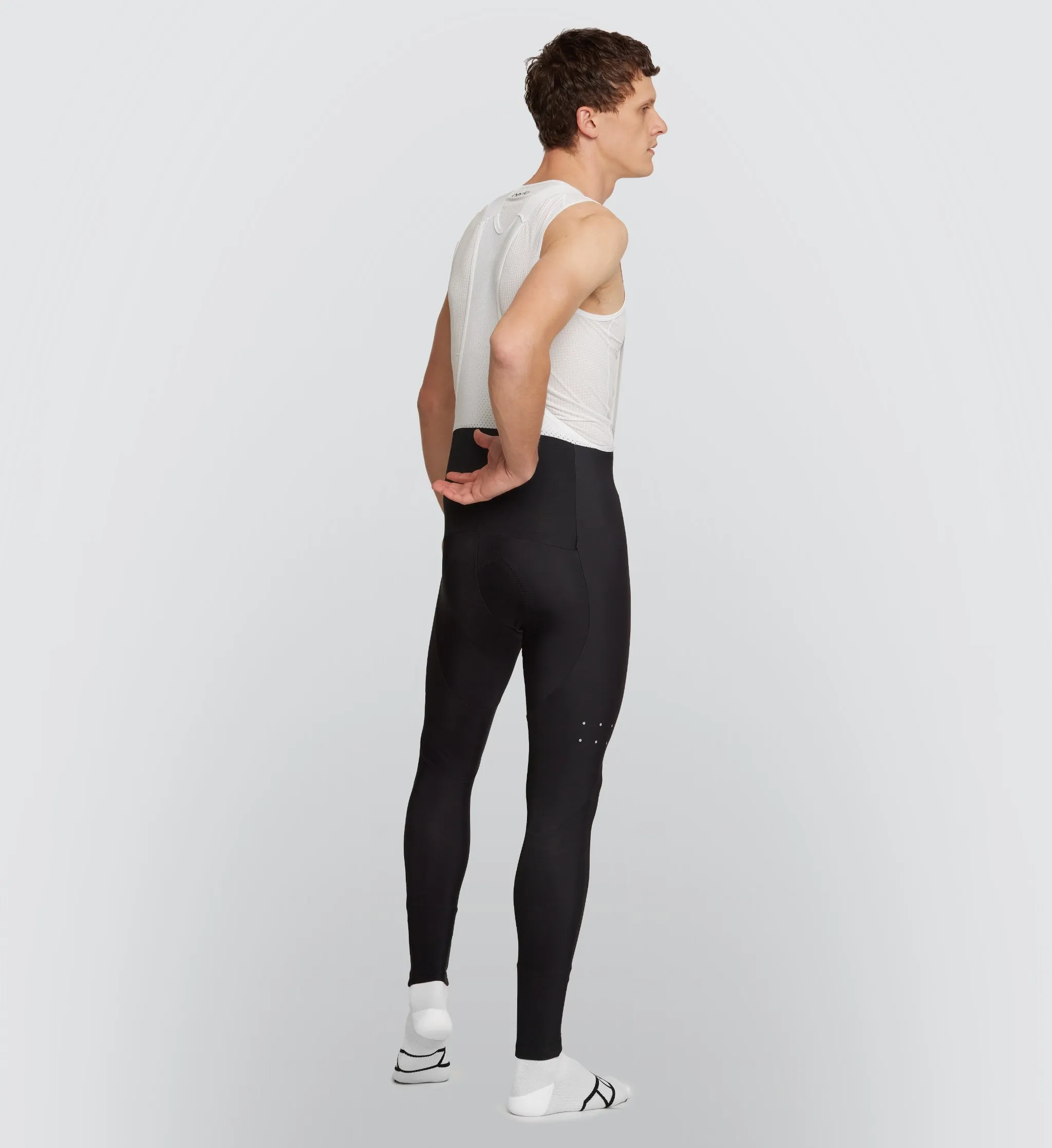 Essentials / Men's SuperFLEECE 2.0 Bib Tights - Black