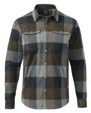 Field Flannel Fleece Shirt Jacket | Vias Plaid