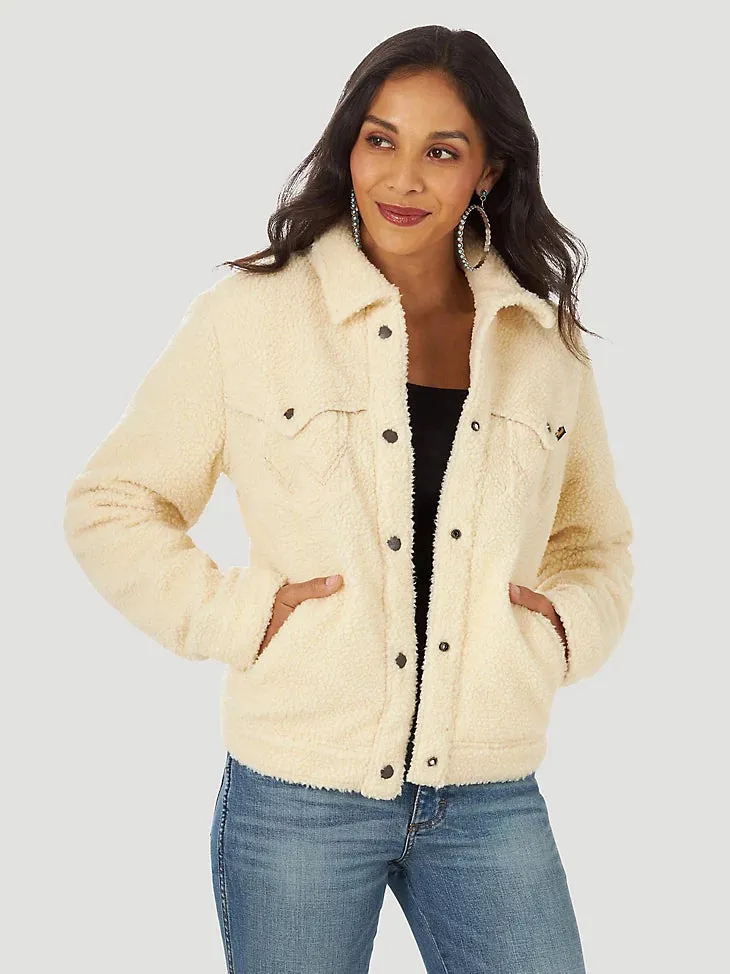 Final Sale ✨ Wrangler Retro Sherpa Snap Jacket