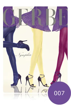 GERBE NYMPHEA Iridescent Amethyste Finish Tights