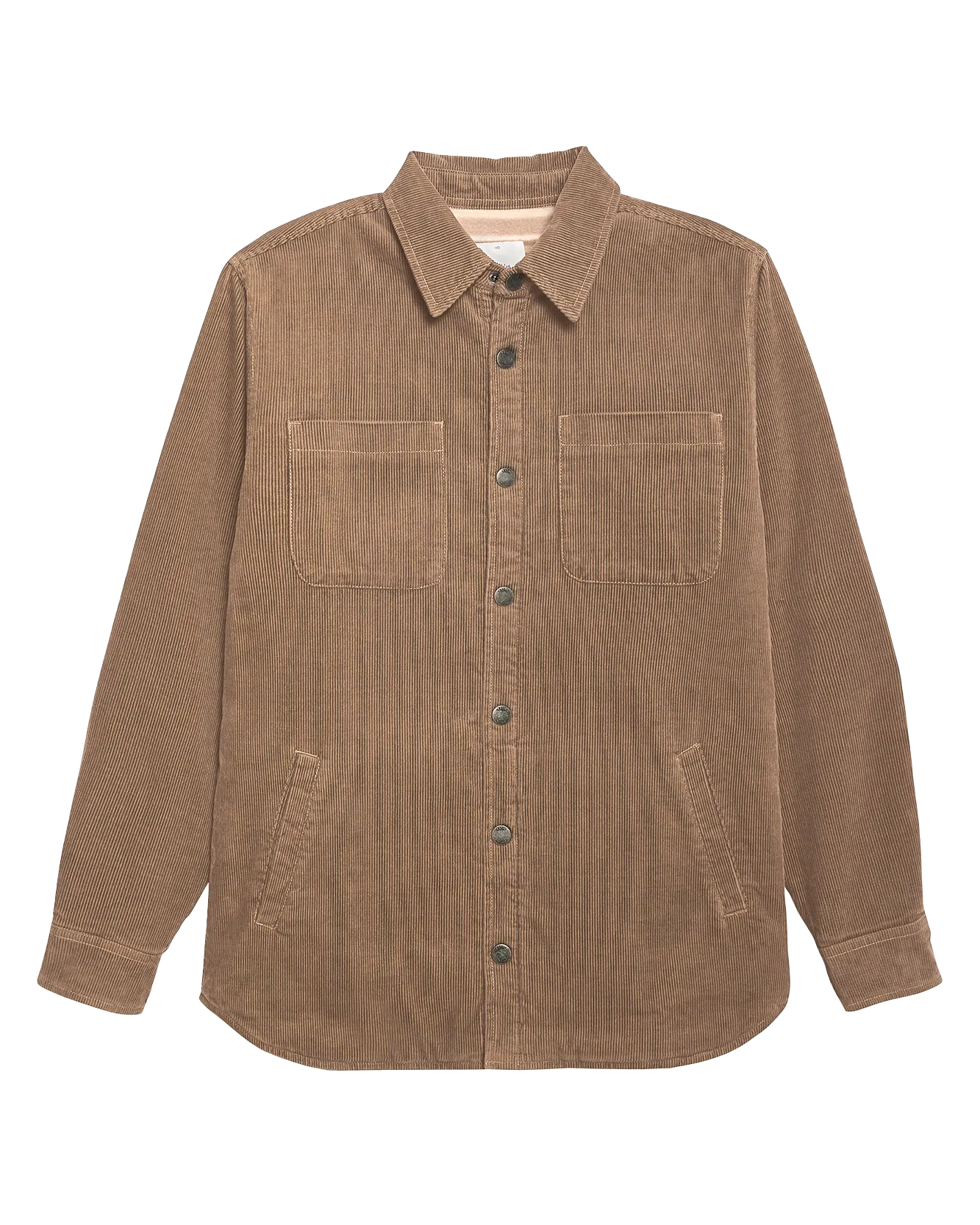 Harold Corduroy Jacket in Gray Rock