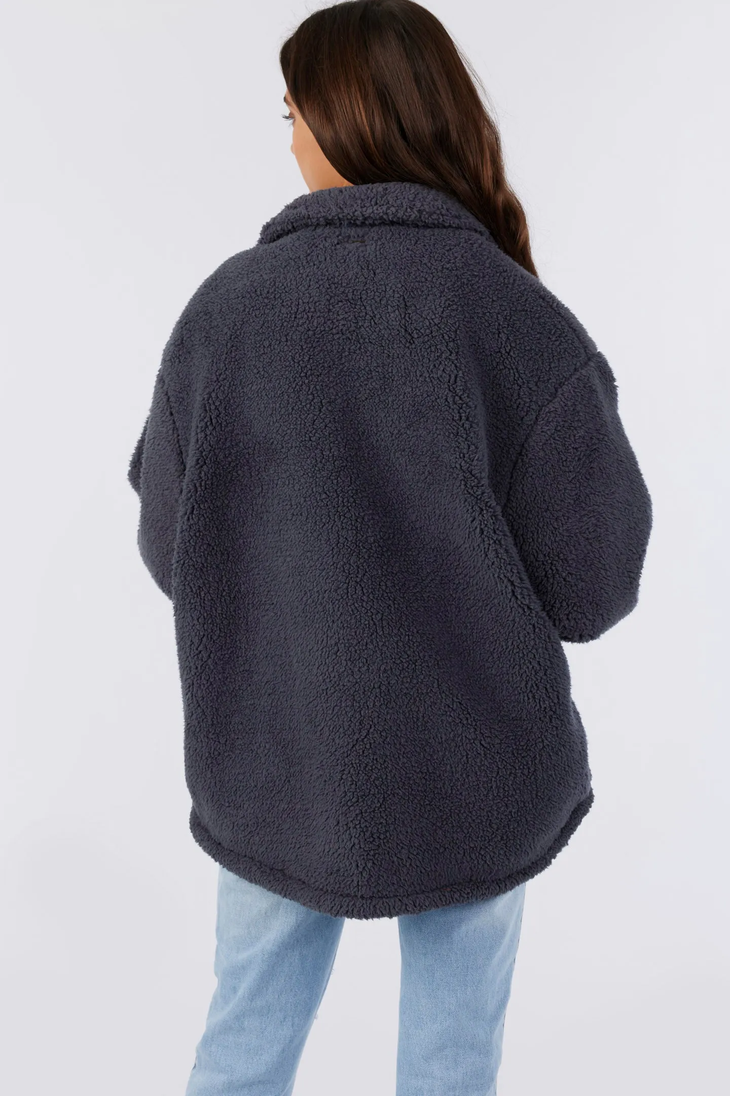 HEATH HIGH PILE OVERSIZED FLEECE JACKET