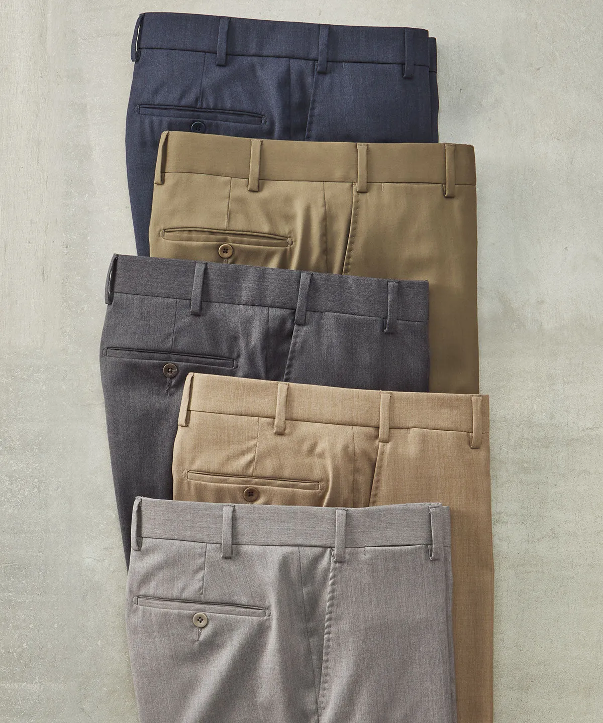 Heritage Loro Piana Wool Dress Pant