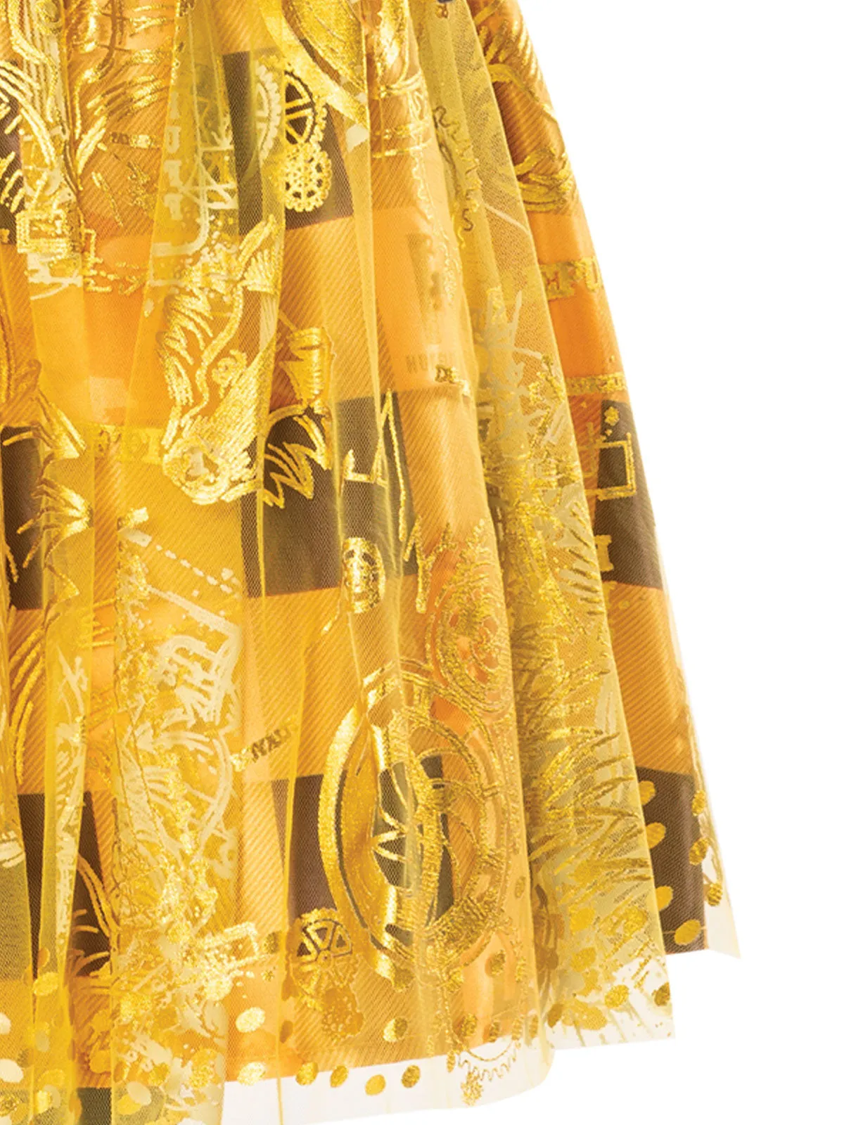 Hufflepuff Deluxe Tutu Skirt for Kids - Warner Bros Harry Potter