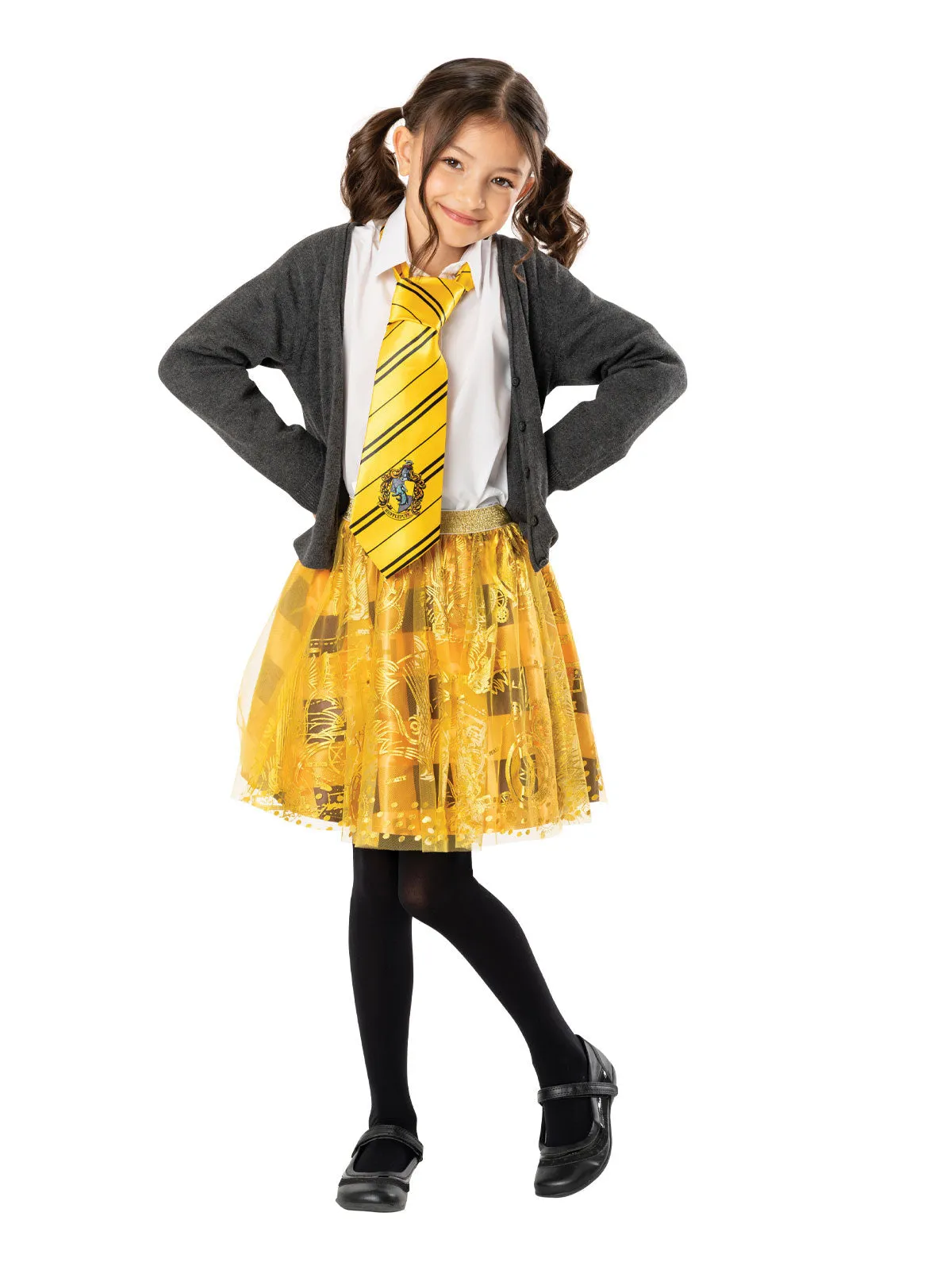 Hufflepuff Deluxe Tutu Skirt for Kids - Warner Bros Harry Potter