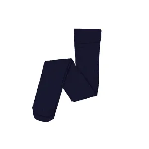 Jacquard Rhombus Navy Tights