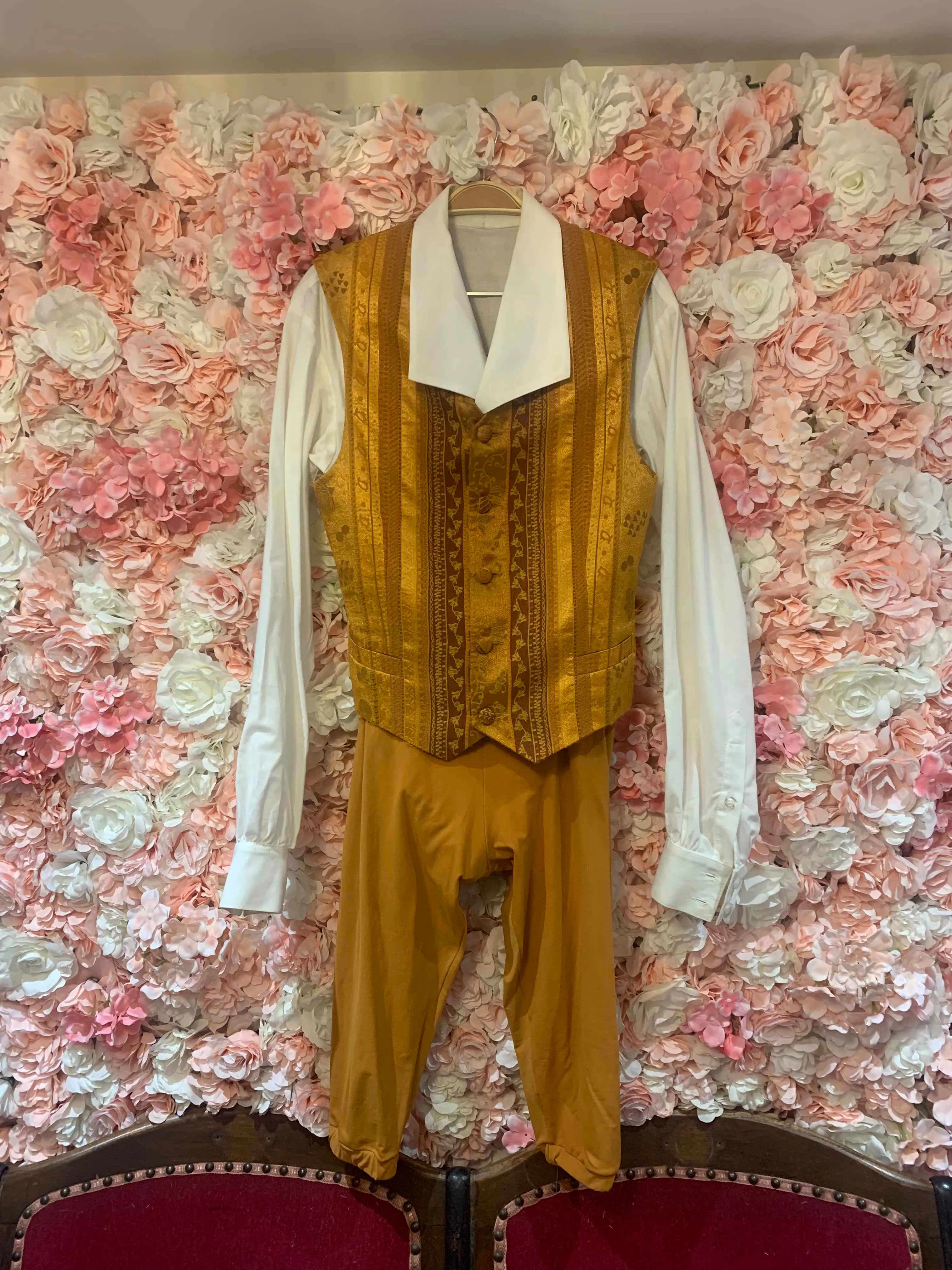 La Fille Mal Gardee Colas mustard costume - Hire only