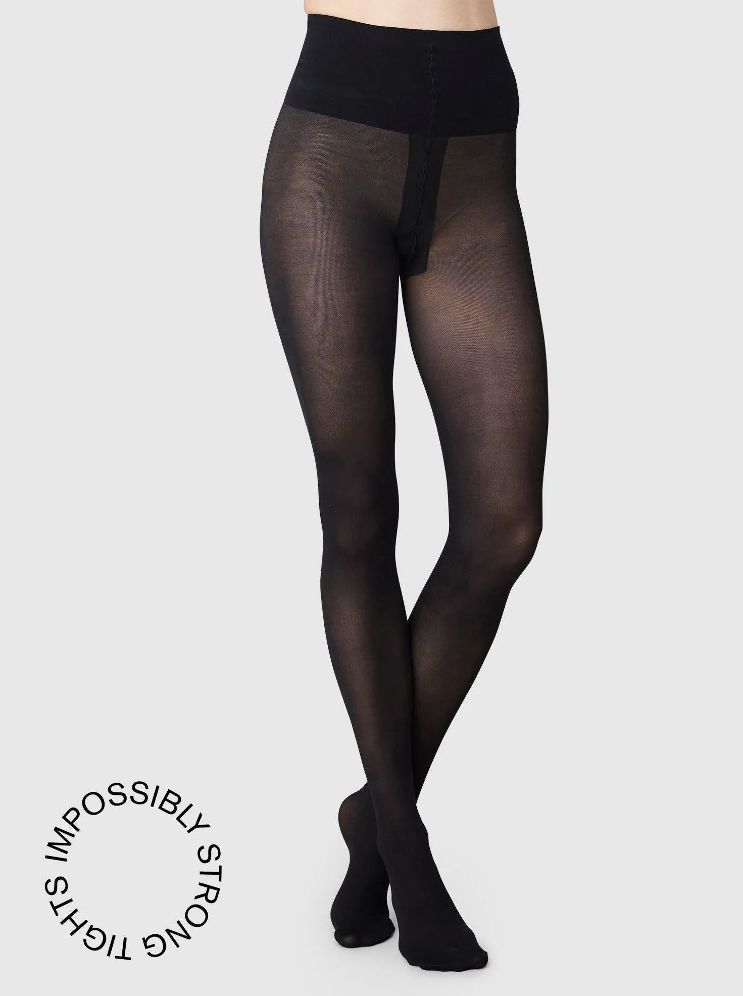 Lois Rip Resistant Tights - Black