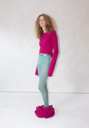 Lycra Tights in Salvia