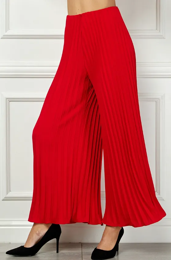 Mariah Pleated Long Dress Pant