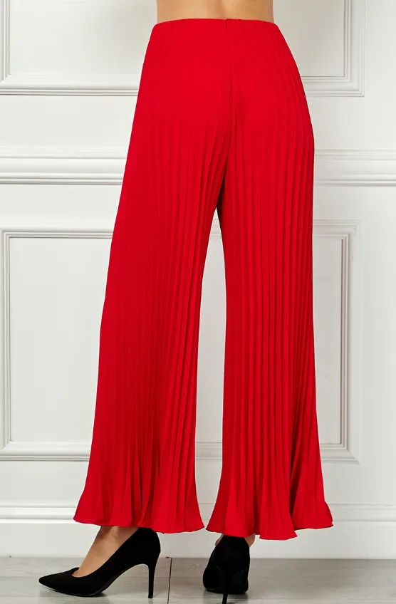 Mariah Pleated Long Dress Pant