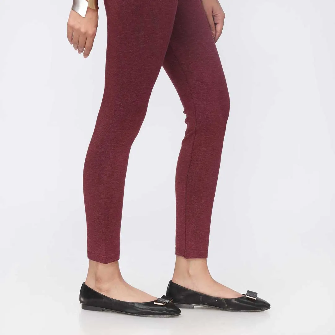 Maroon Diamante Tights PW3585