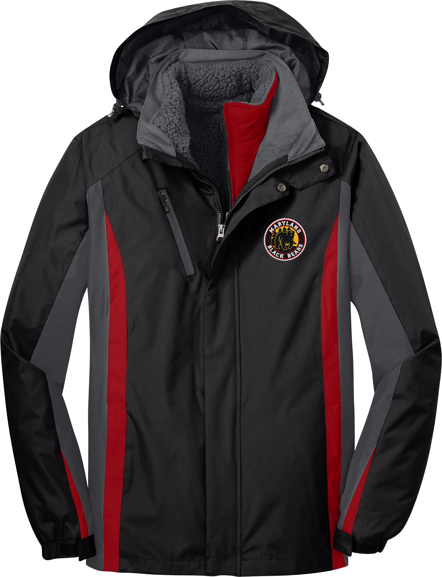 Maryland Black Bears Colorblock 3-in-1 Jacket