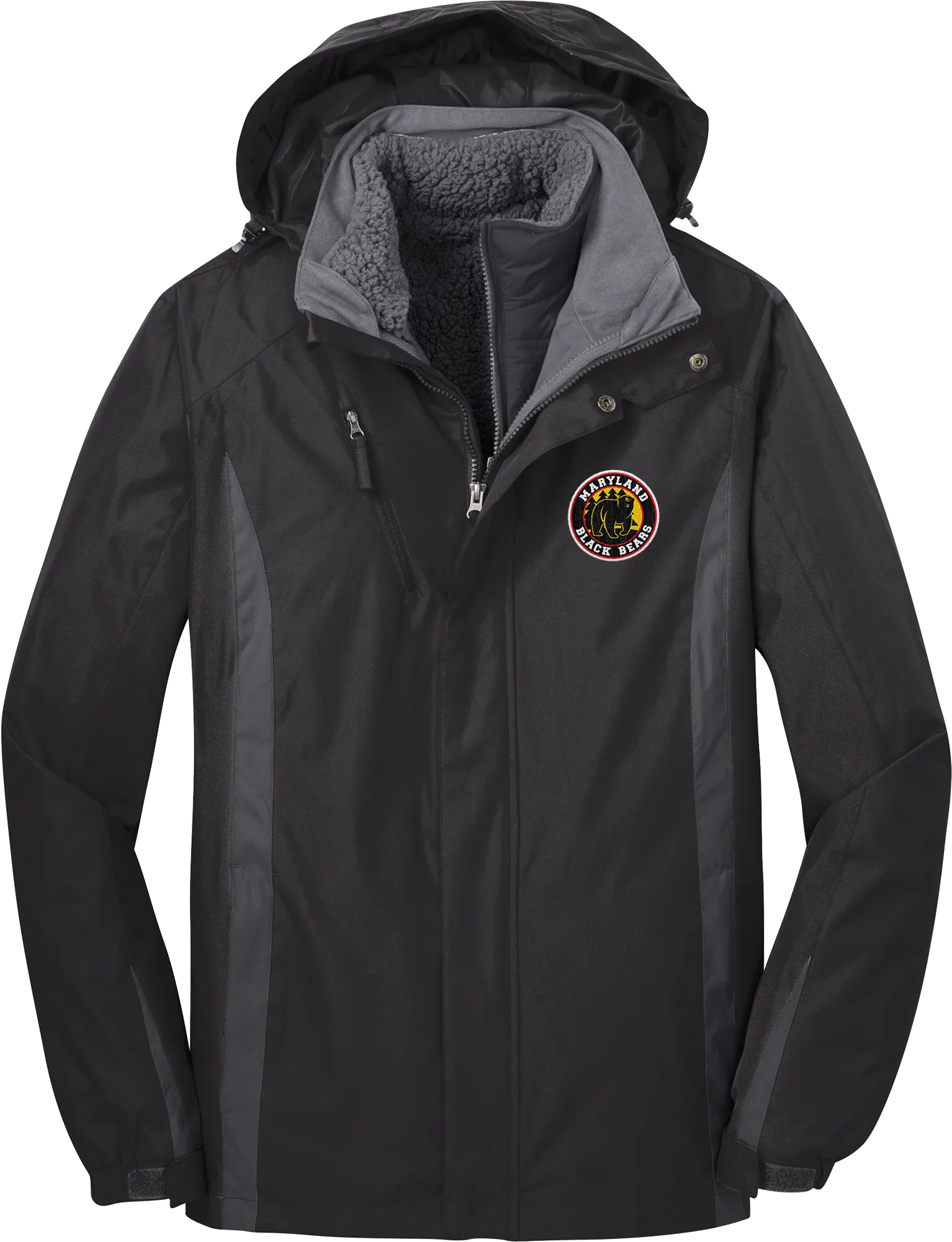 Maryland Black Bears Colorblock 3-in-1 Jacket