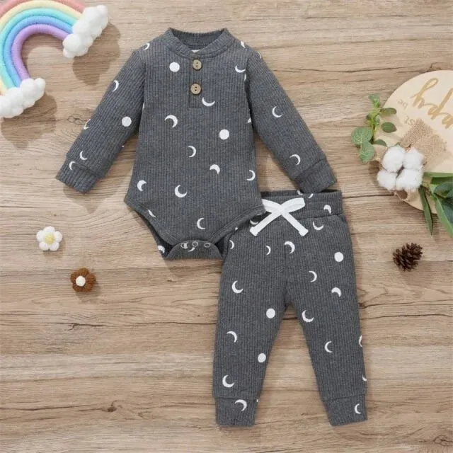 Newborn Baby Bodysuits   Elastic Pants