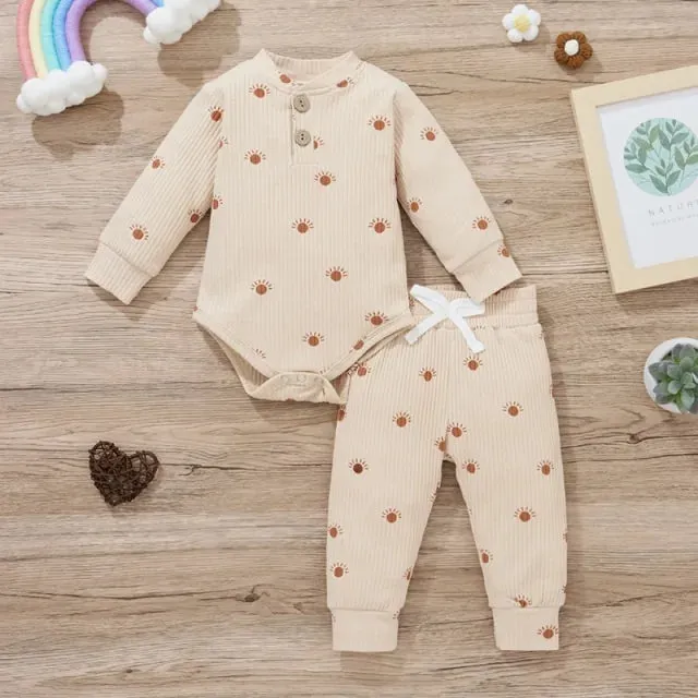 Newborn Baby Bodysuits   Elastic Pants