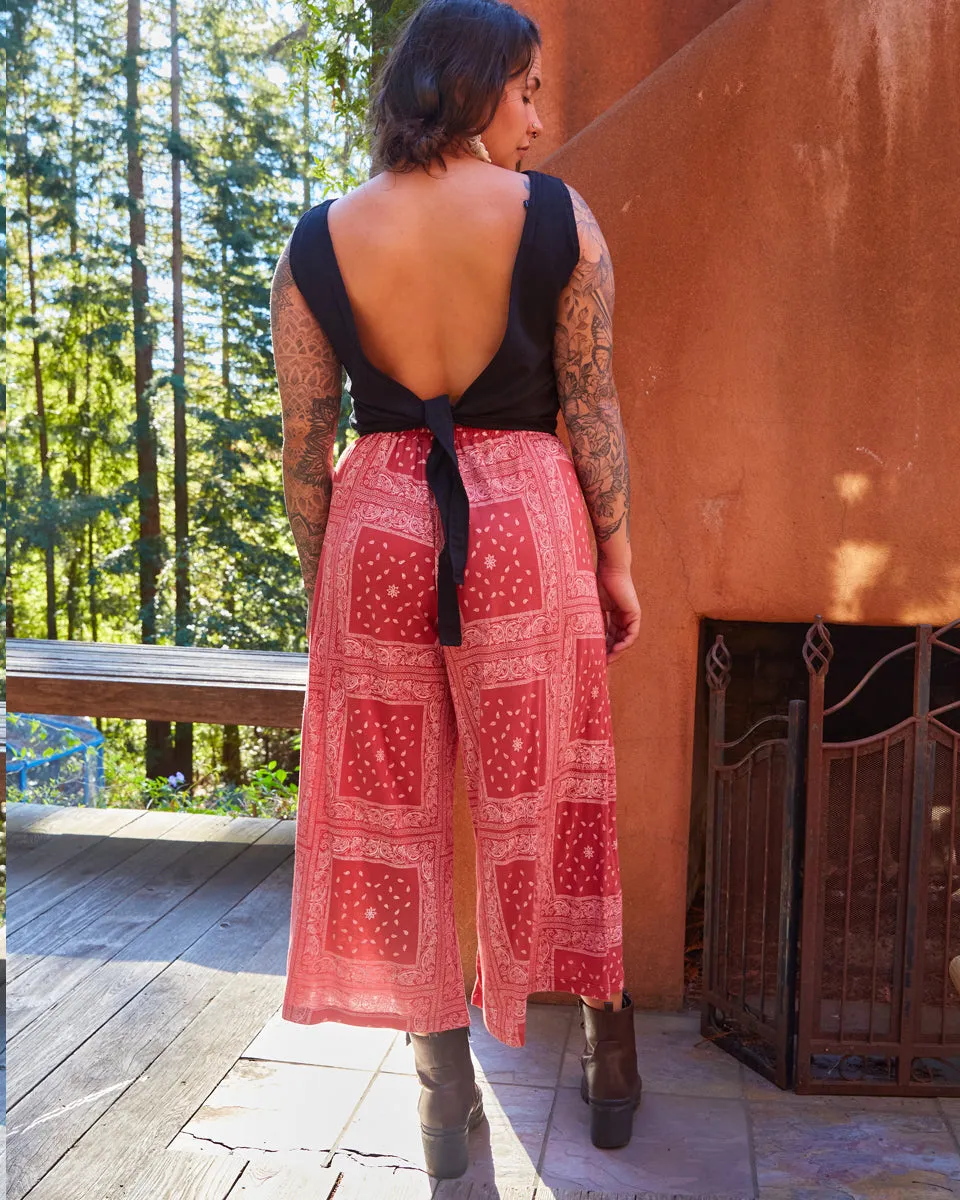 Paisley Gaucho Pants