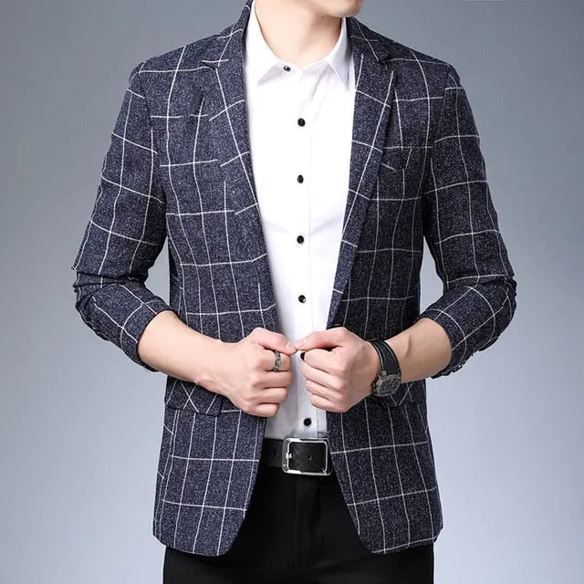 Plaid & Stripes Korean Designer Blazers