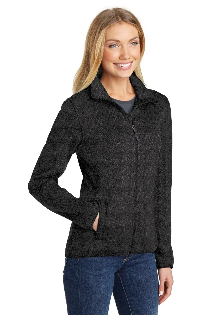 Port Authority® Women's Sweater Fleece Jacket