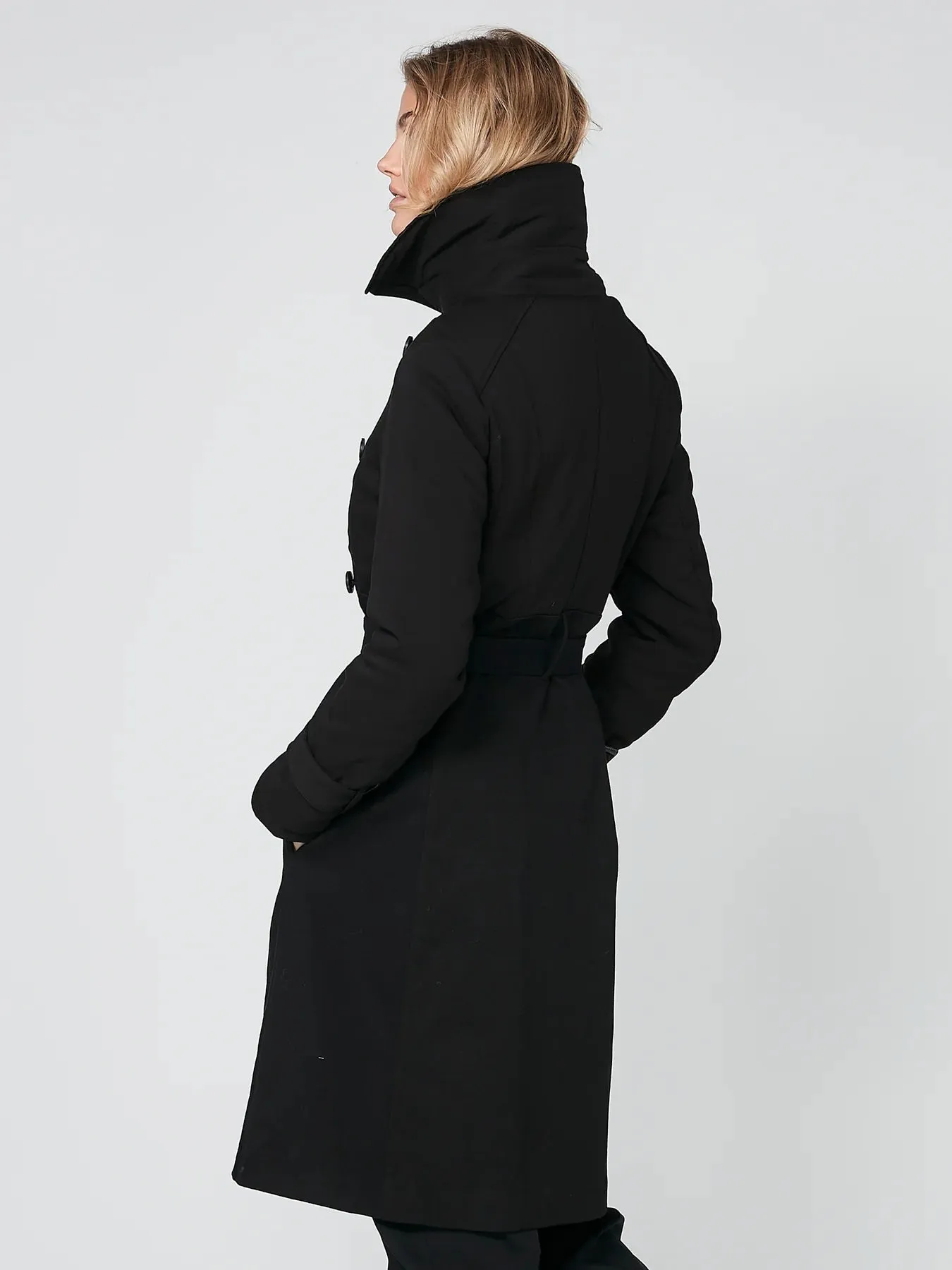 Rudi Long Coat - Black