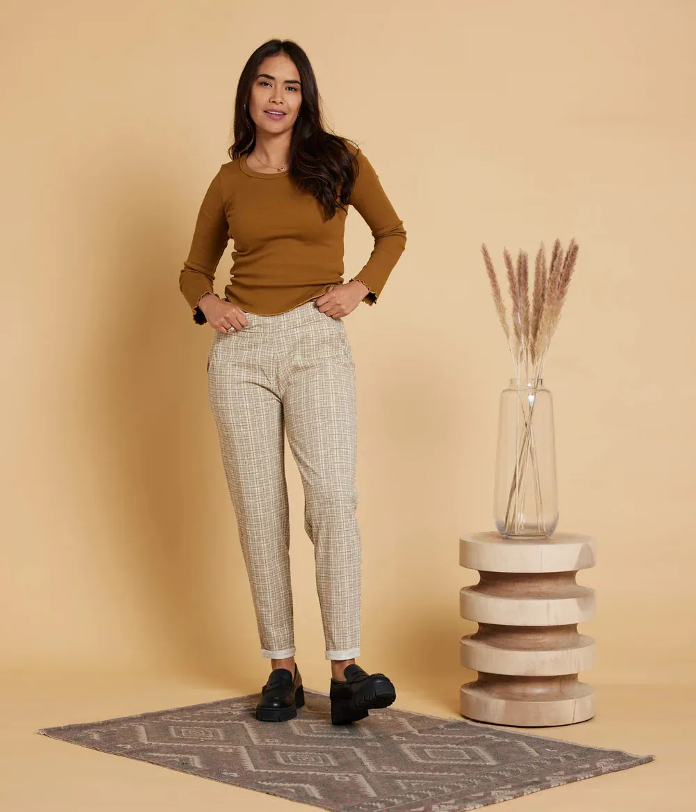 Sequoia Pant - Fog Shadow Plaid